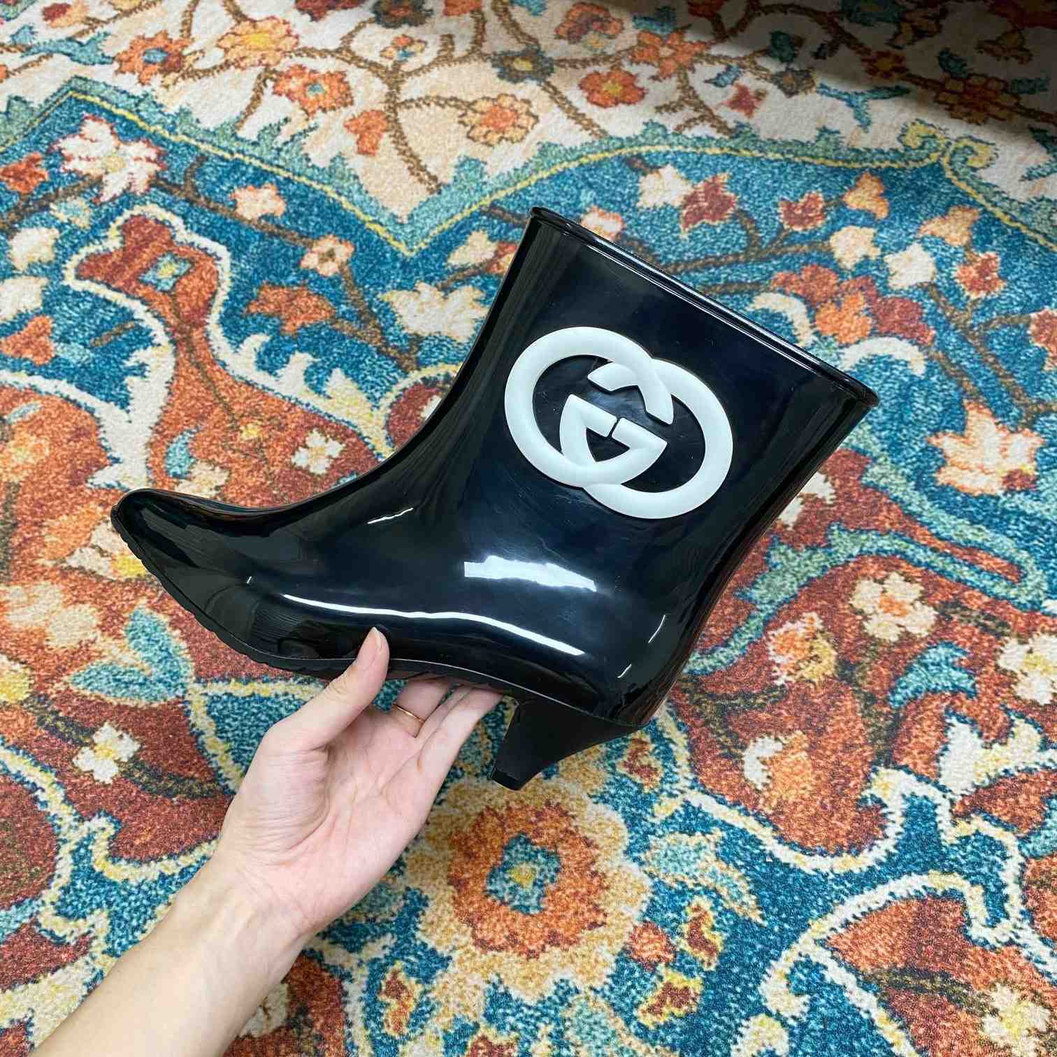 Gucci Women's Interlocking G Ankle Boot - PerfectKickZ