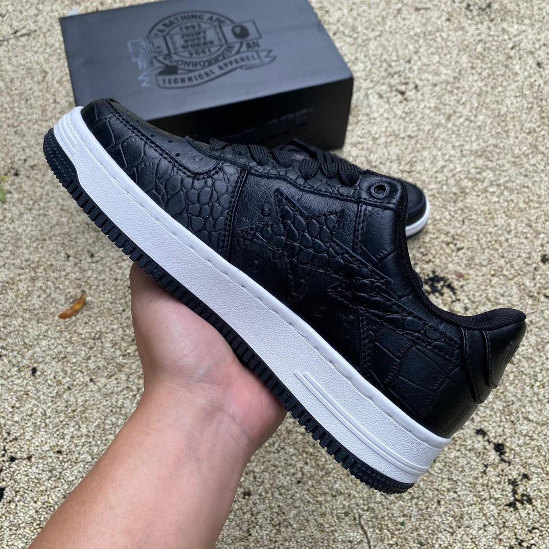 Neighborhood x A Bathing Ape Sta Sneaker    1J23-191-901 - PerfectKickZ