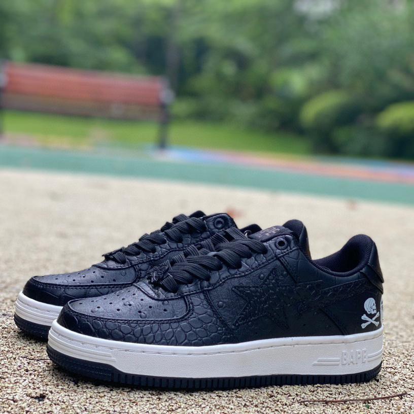 Neighborhood x A Bathing Ape Sta Sneaker    1J23-191-901 - PerfectKickZ