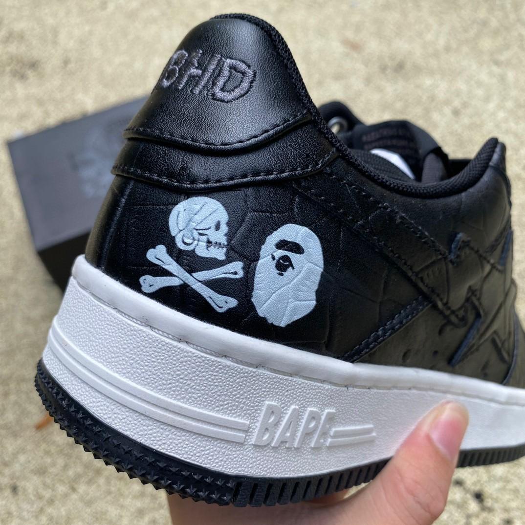 Neighborhood x A Bathing Ape Sta Sneaker    1J23-191-901 - PerfectKickZ