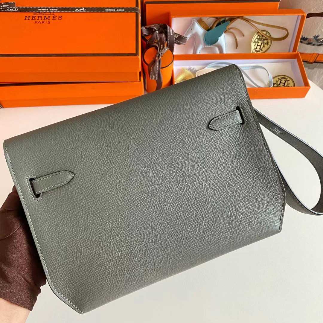Hermes Kelly Dépêches Leather Bag (25-19-5cm) - PerfectKickZ