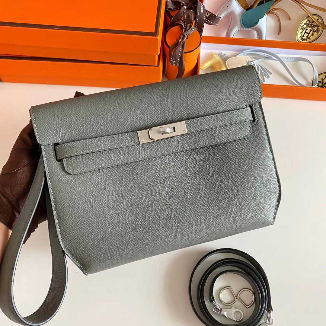 Hermes Kelly Dépêches Leather Bag (25-19-5cm) - PerfectKickZ
