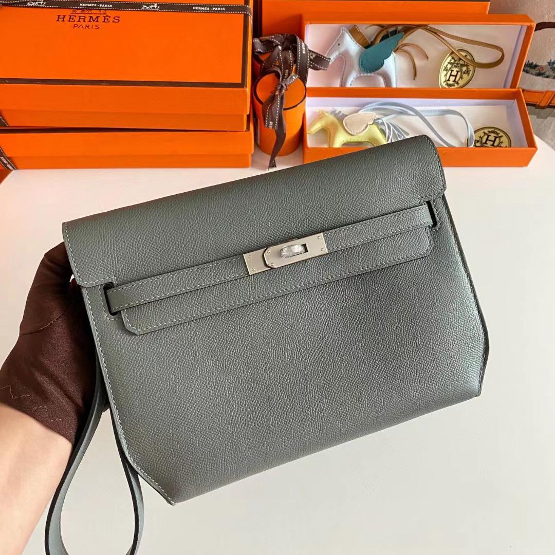 Hermes Kelly Dépêches Leather Bag (25-19-5cm) - PerfectKickZ