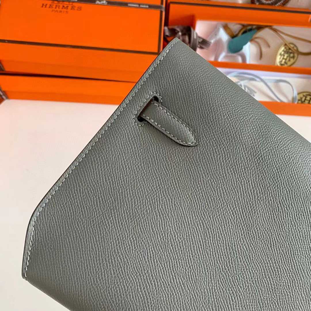 Hermes Kelly Dépêches Leather Bag (25-19-5cm) - 