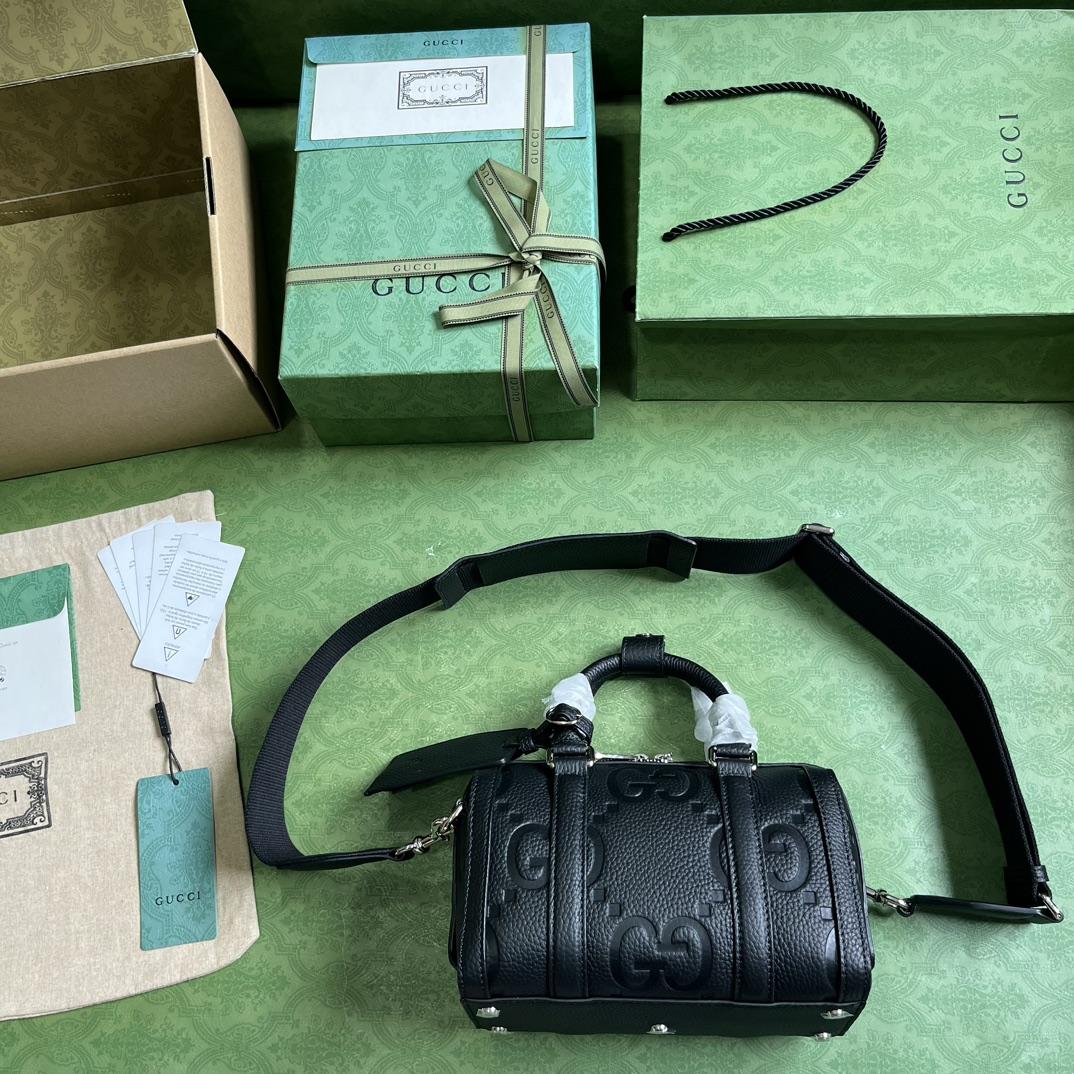 Gucci Jumbo GG Mini Duffle Bag (22-15-12.5cm) - 