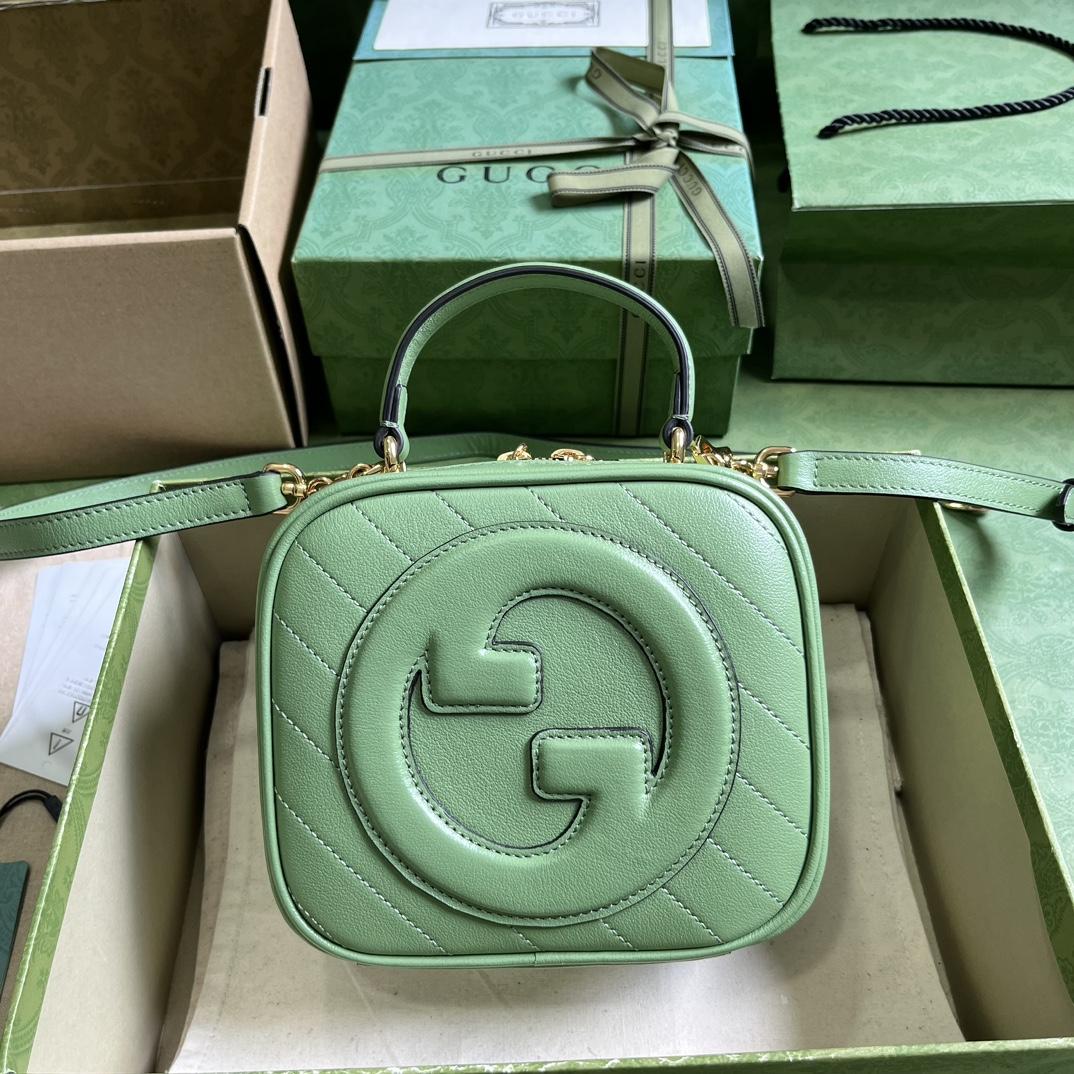 Gucci Blondie Top Handle Bag (17-15-9cm) - PerfectKickZ