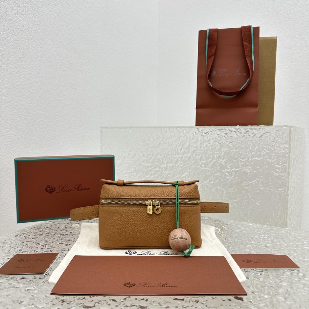 Loro Piana Extra pocket L16 Belt Bag  (16×6×10cm) - PerfectKickZ
