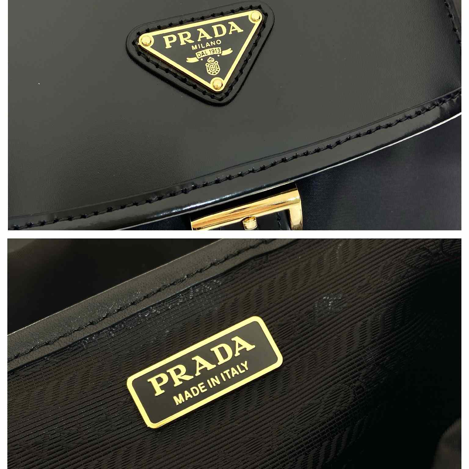 Prada Re-Nylon And Brushed Leather Backpack - PerfectKickZ