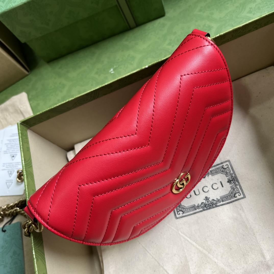 Gucci GG Marmont Matelasse Chain Mini Bag (20x 14.5x 4cm) - PerfectKickZ