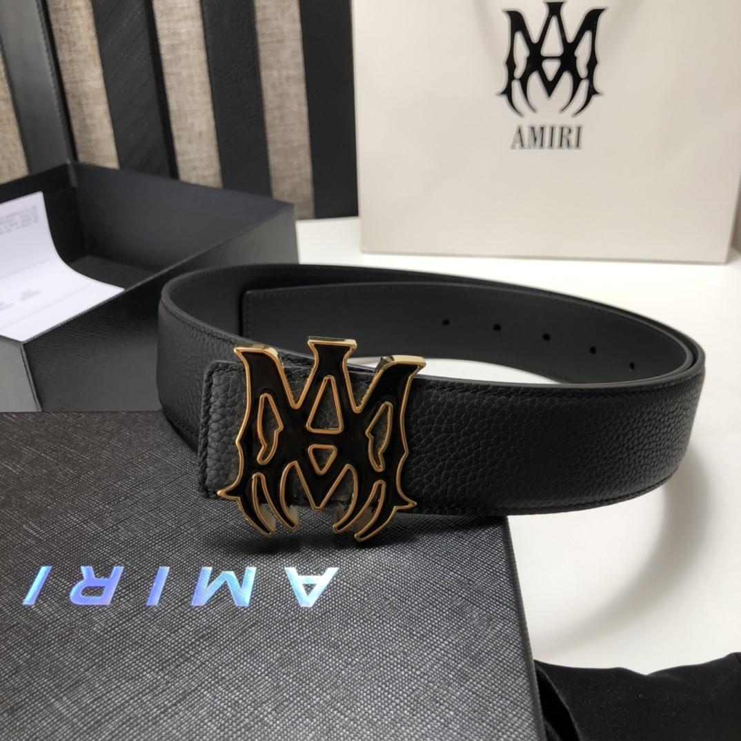 Amiri Ma Leather Belt - PerfectKickZ