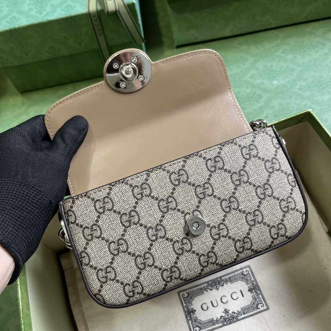 Gucci Petite GG Mini Bag (10x 18.5x 4cm) - PerfectKickZ