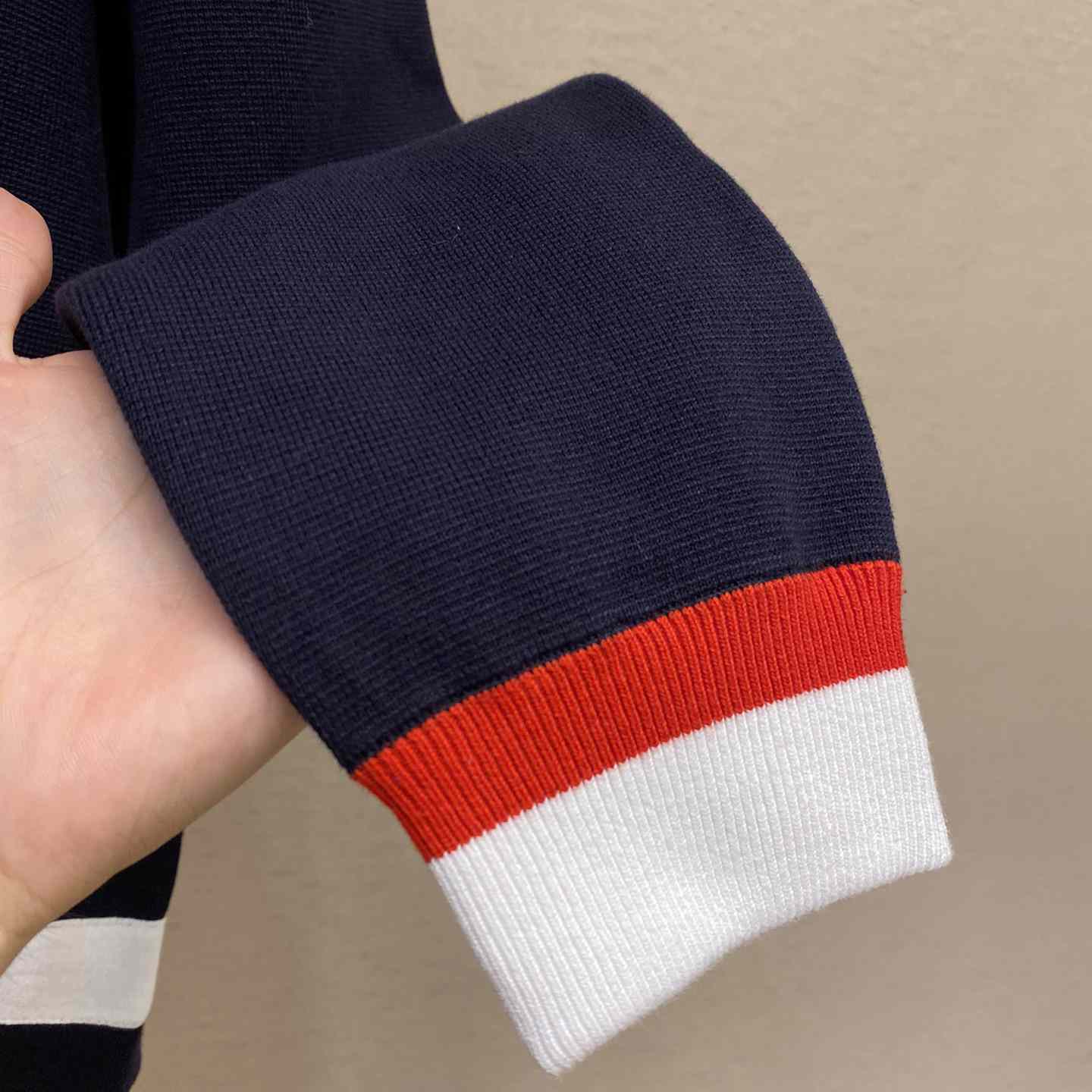 Gucci Knit Wool Cardigan With Patch - PerfectKickZ
