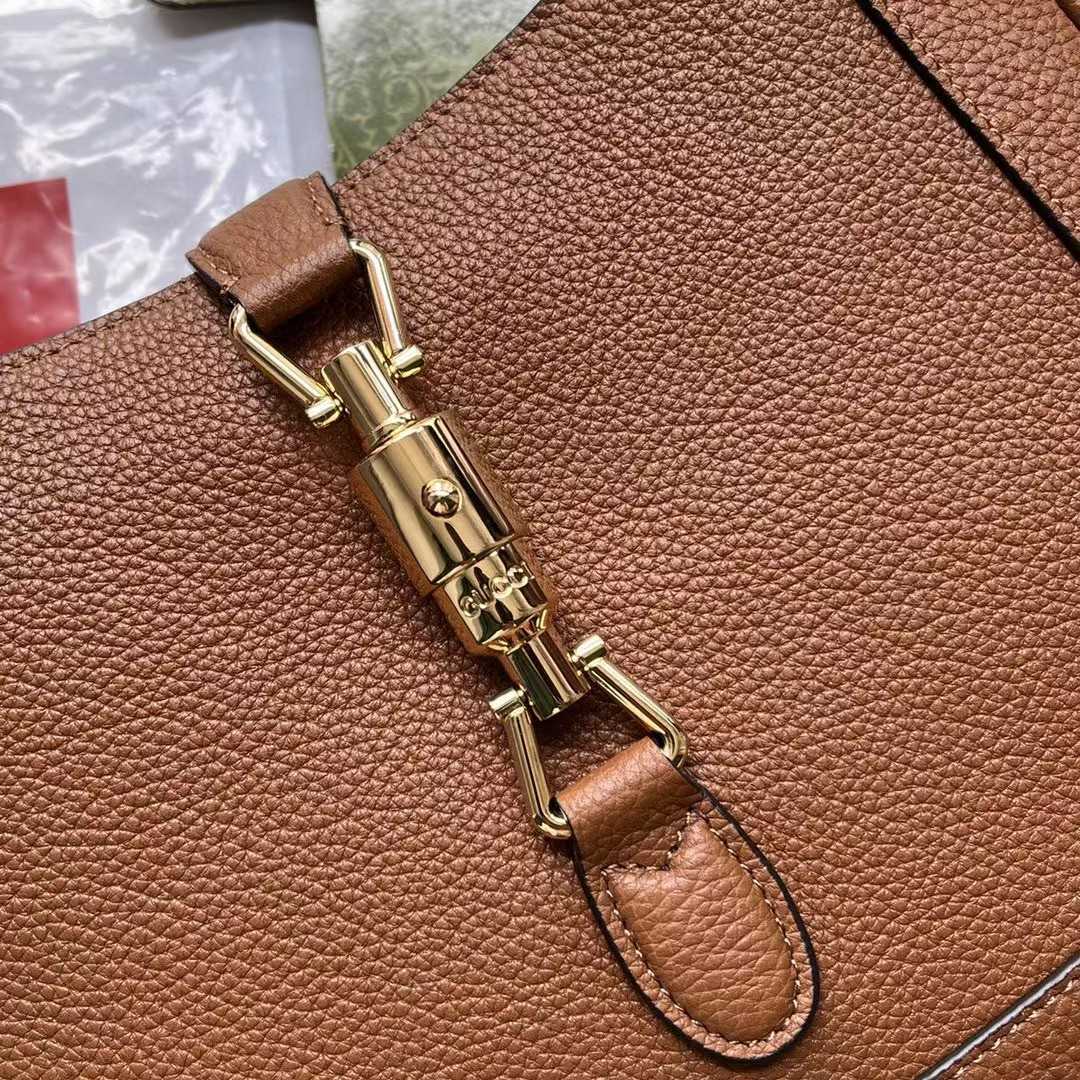Gucci Jackie 1961 Small Natural Grain Bag(27.5-19-4.5cm) - PerfectKickZ