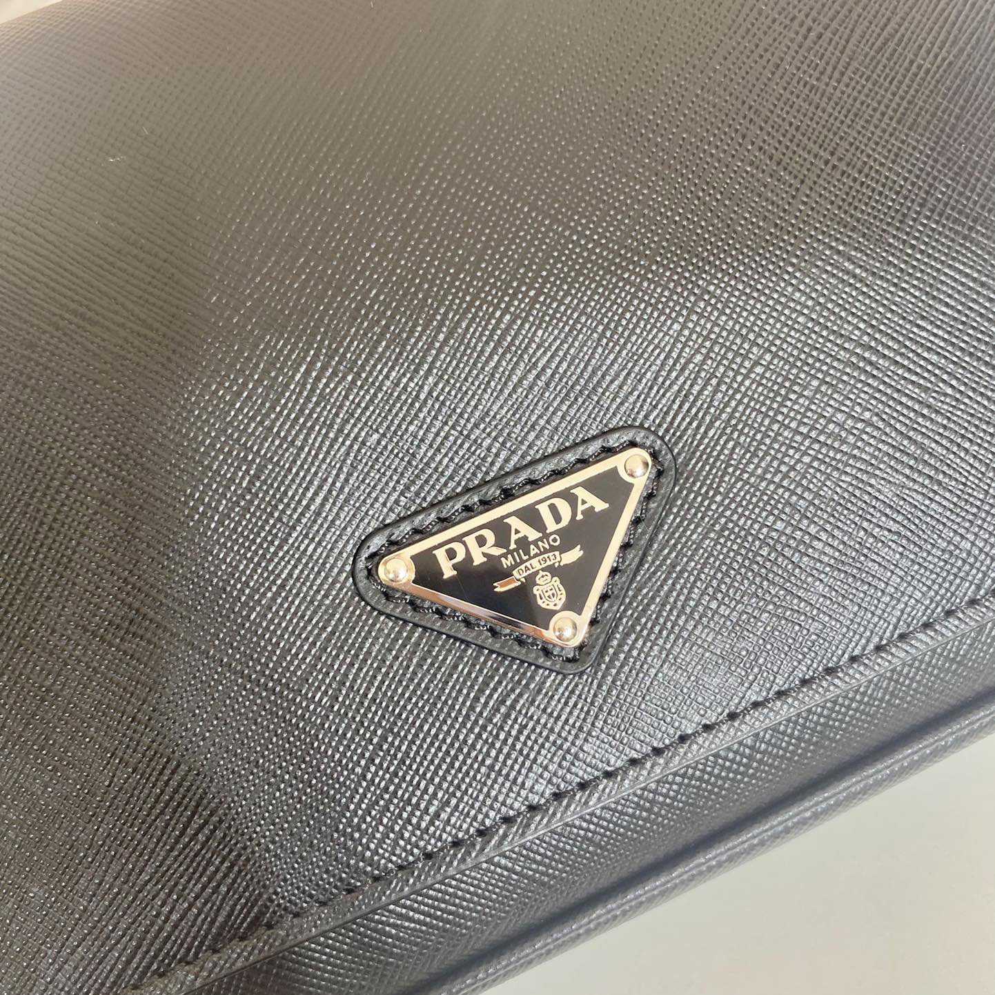 Prada Saffiano Leather Shoulder Bag - PerfectKickZ