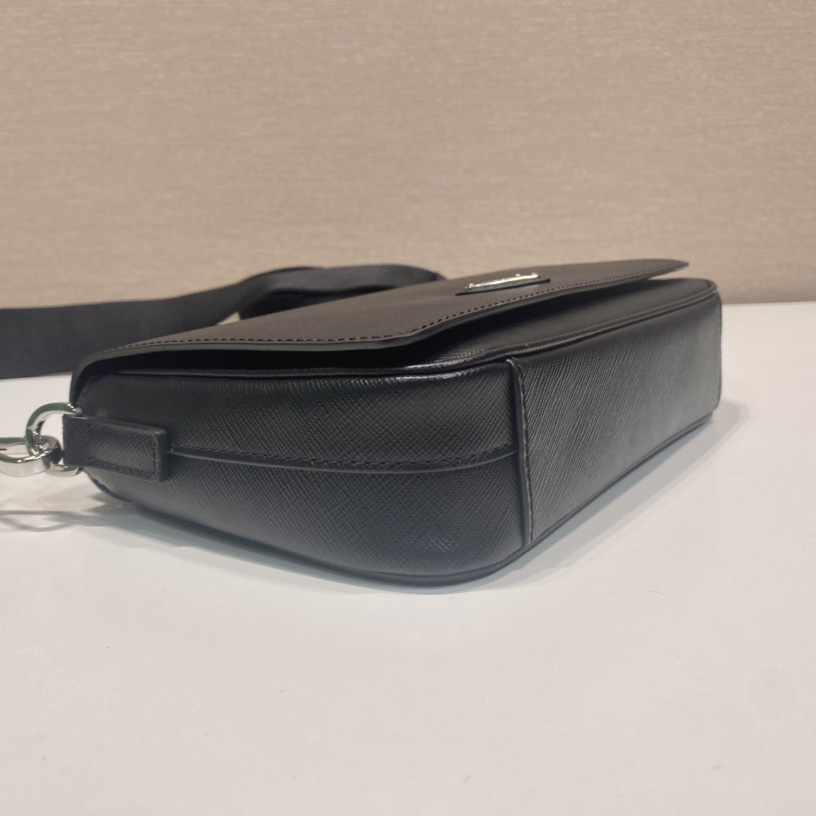 Prada Saffiano Leather Shoulder Bag - PerfectKickZ