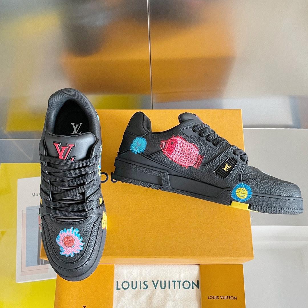 Louis Vuitton LV x YK LV Trainer Sneaker   1ABD2W - PerfectKickZ