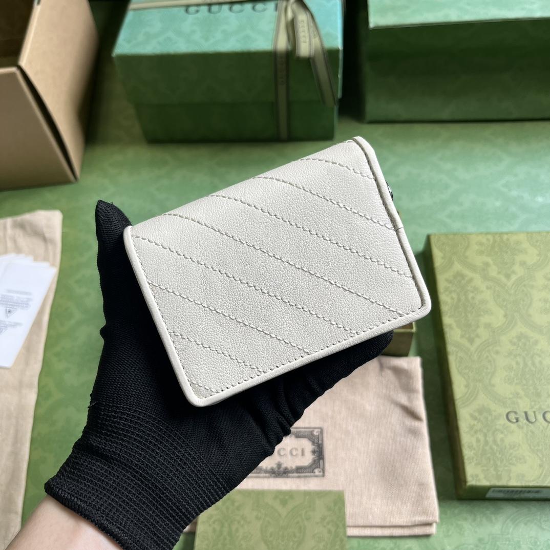 Gucci Blondie Card Case Wallet (8.5x 11x 3cm) - PerfectKickZ