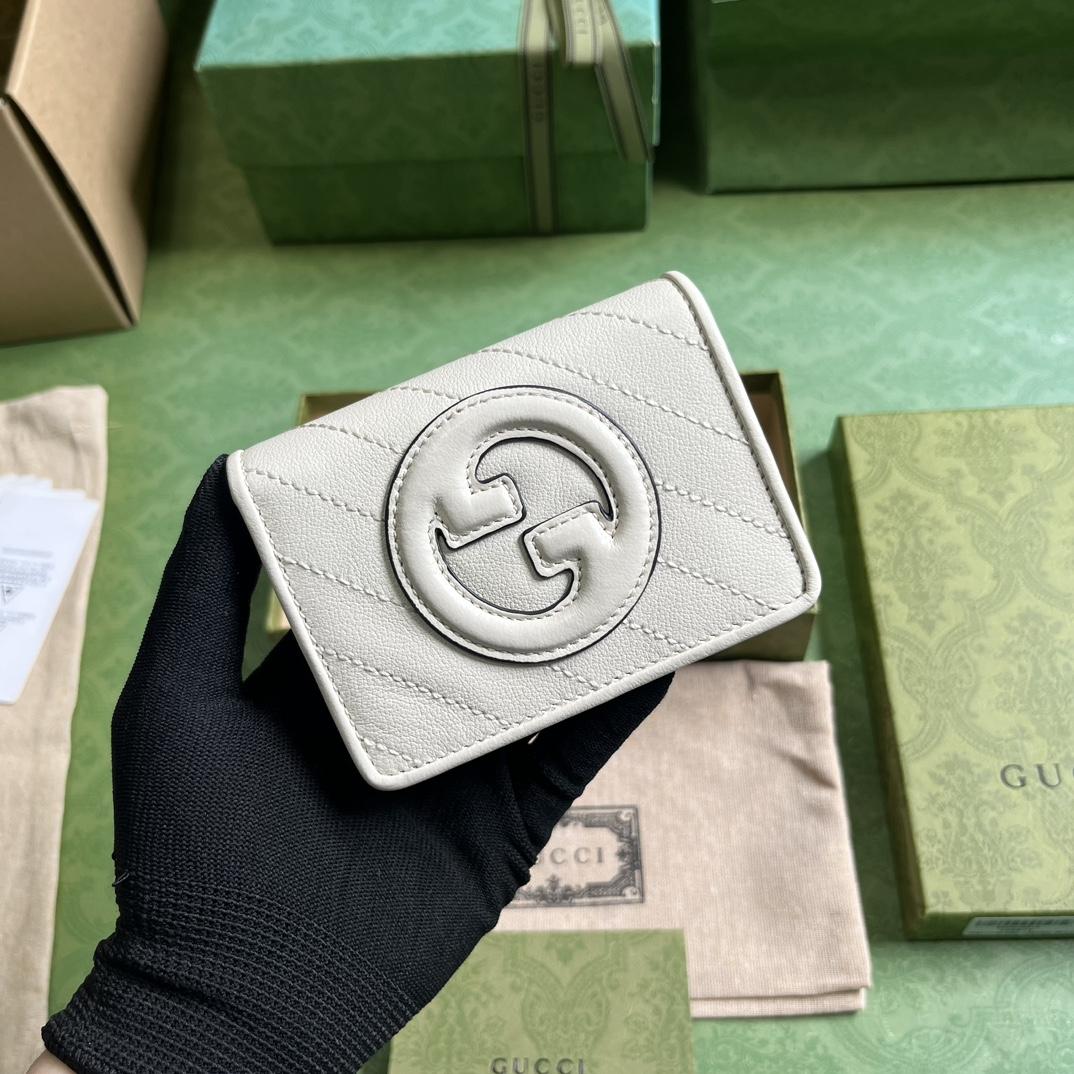 Gucci Blondie Card Case Wallet (8.5x 11x 3cm) - PerfectKickZ
