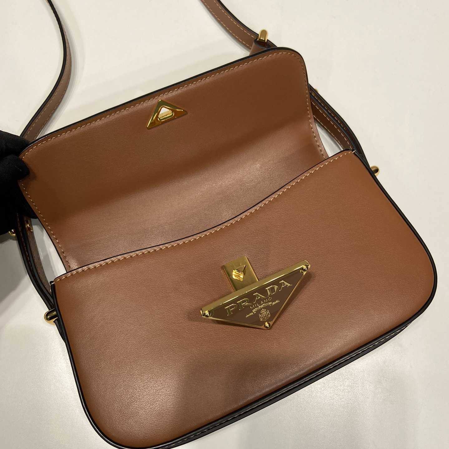 Prada Leather Shoulder Bag - PerfectKickZ