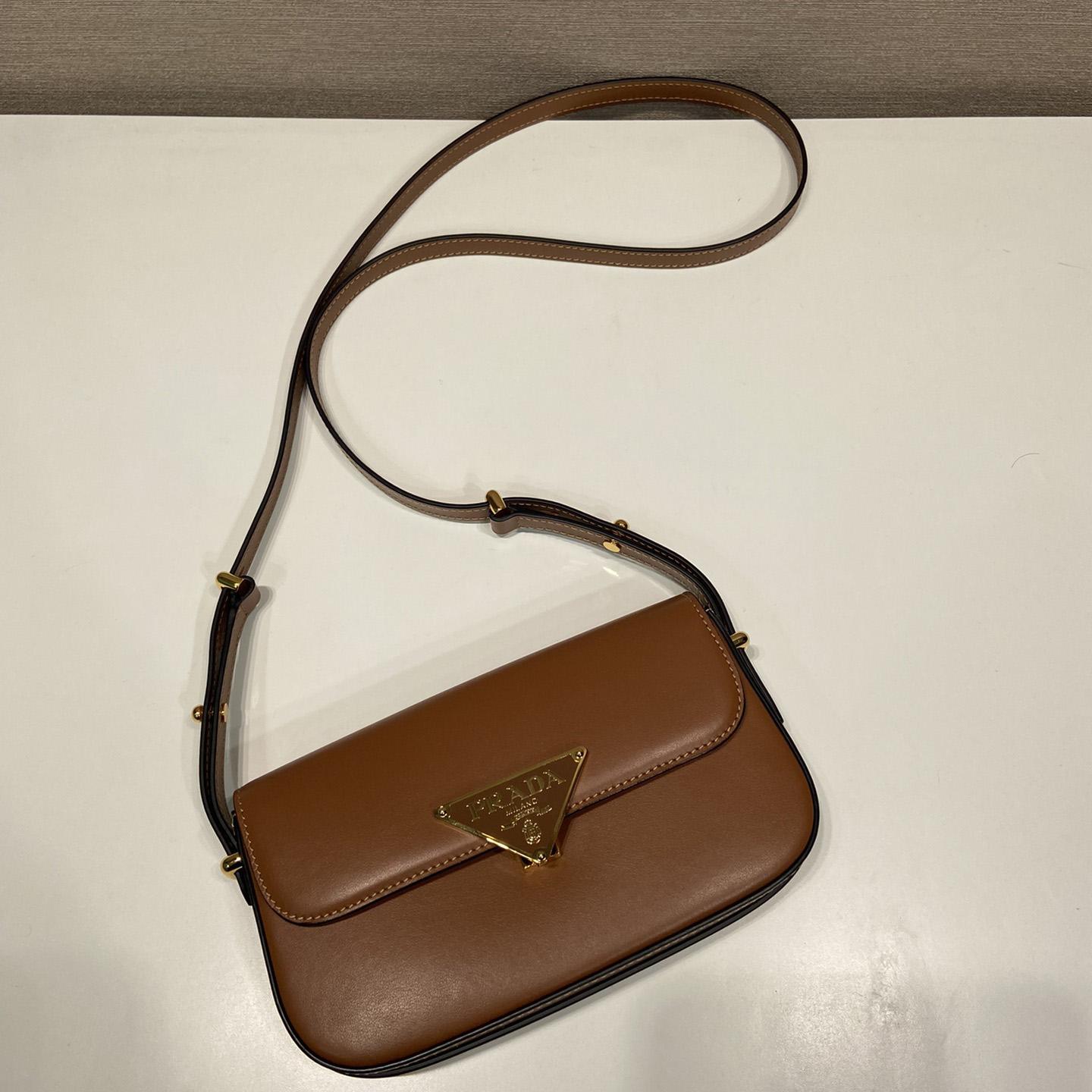 Prada Leather Shoulder Bag - PerfectKickZ