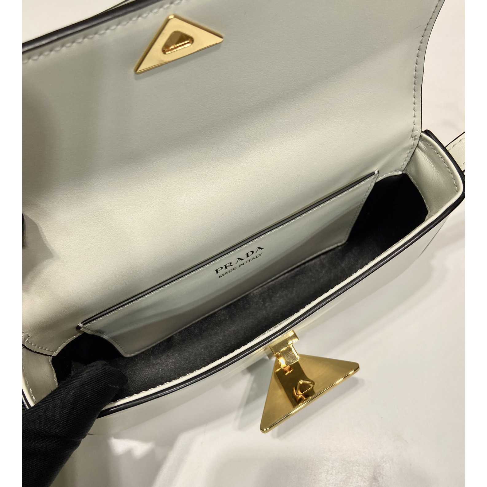 Prada Leather Shoulder Bag - PerfectKickZ