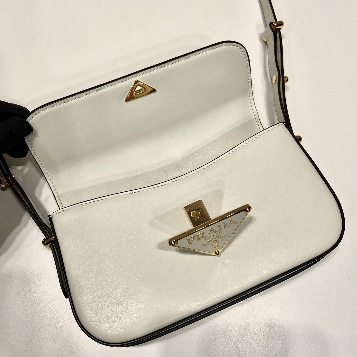 Prada Leather Shoulder Bag - PerfectKickZ