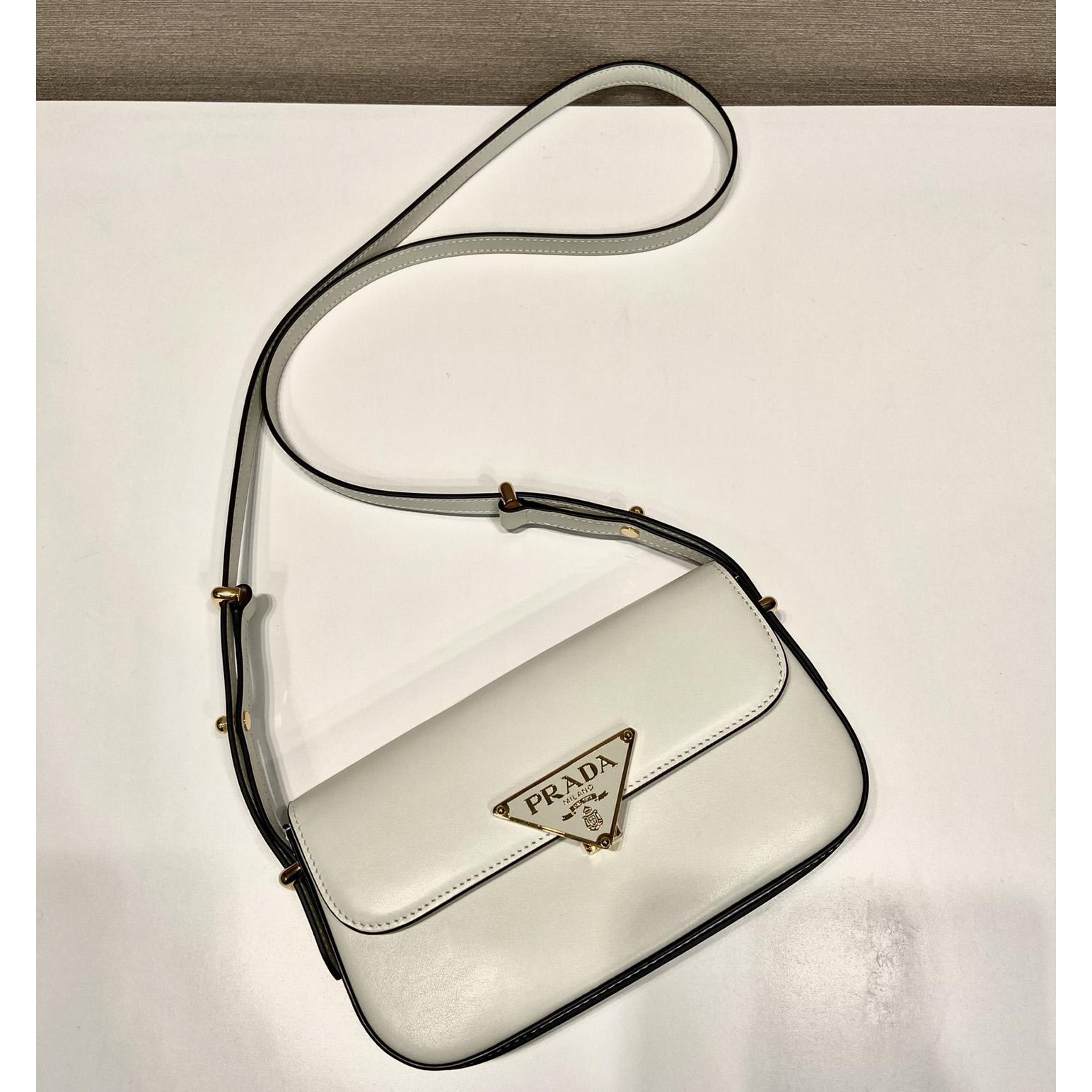Prada Leather Shoulder Bag - PerfectKickZ