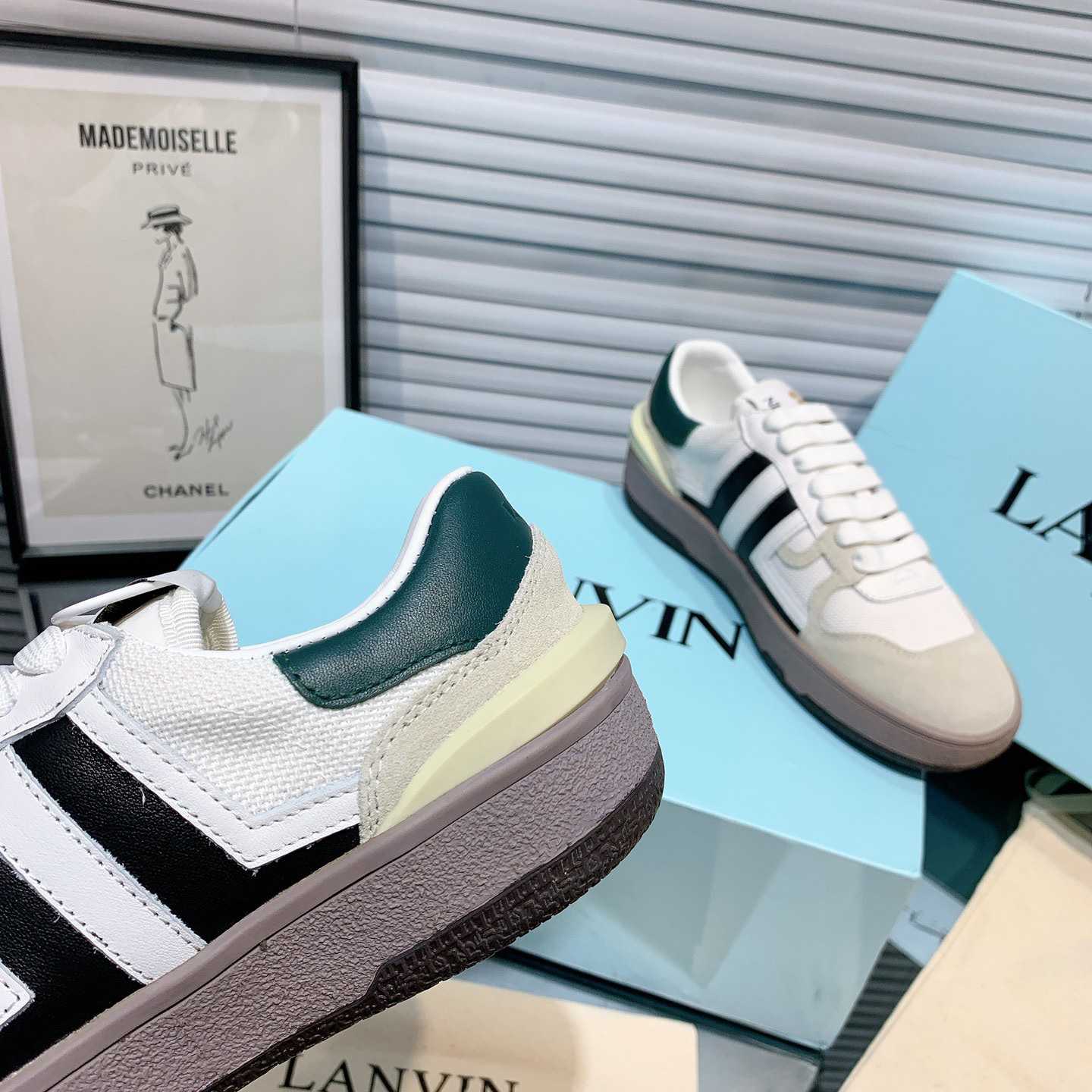 Lanvin Clay Low-Top Sneakers - PerfectKickZ