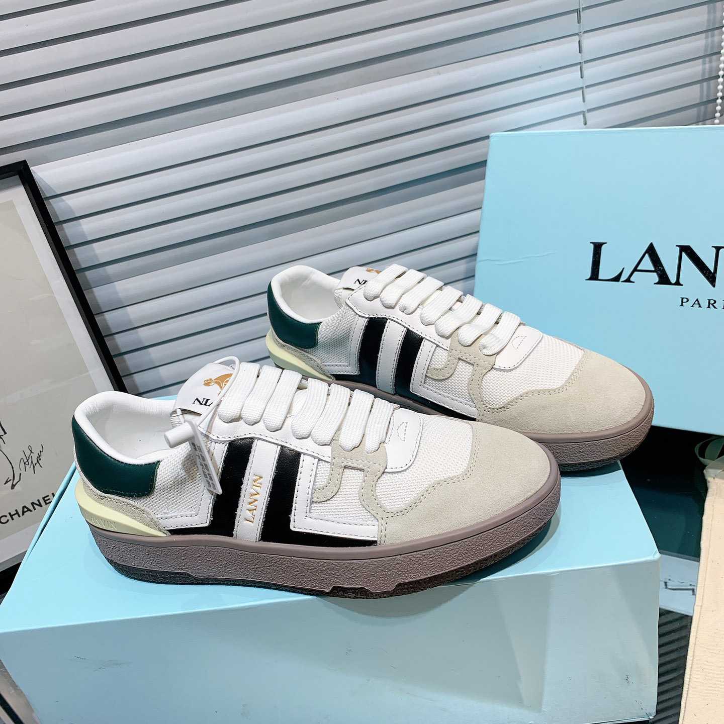 Lanvin Clay Low-Top Sneakers - PerfectKickZ