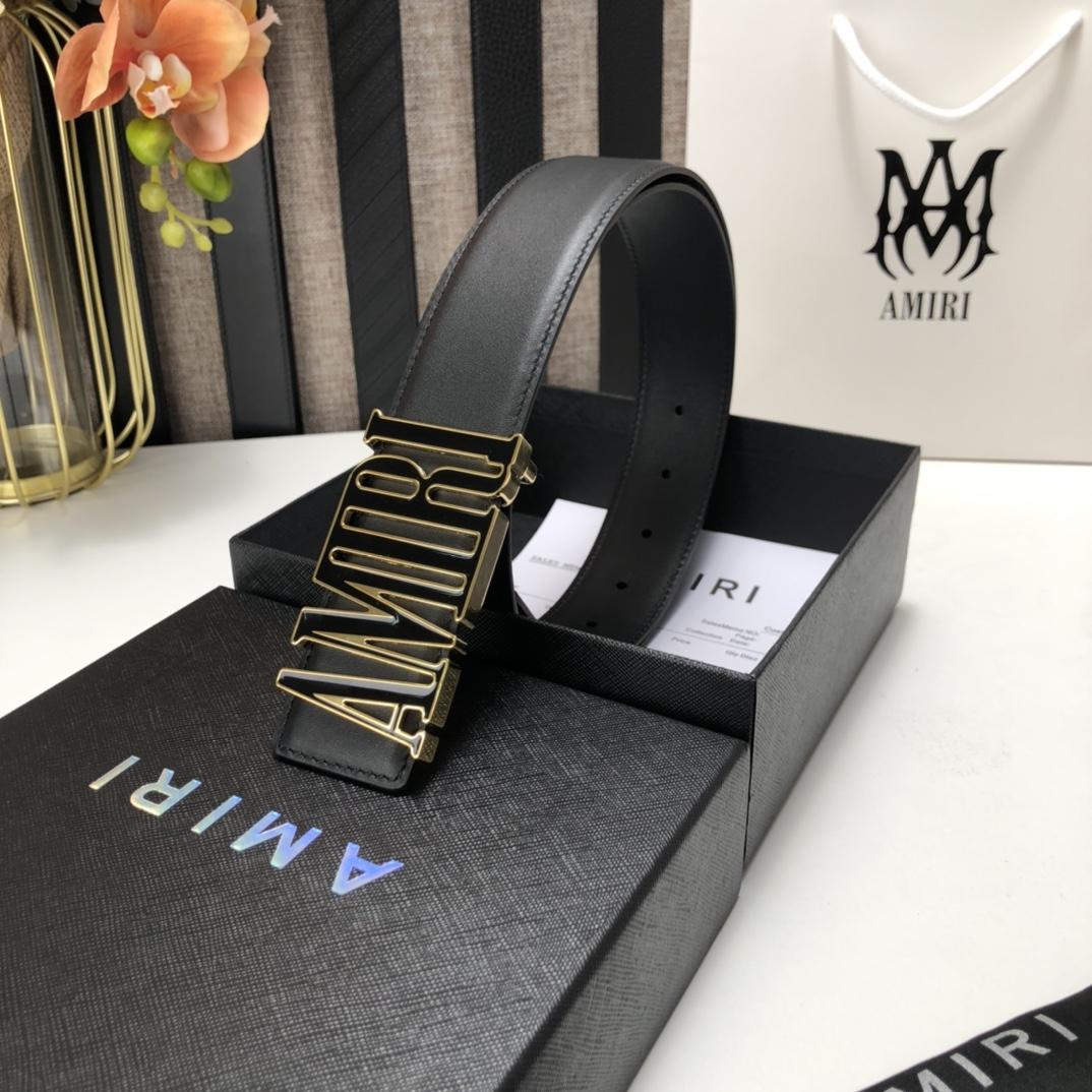 Amiri Enamel Buckle Belt - PerfectKickZ