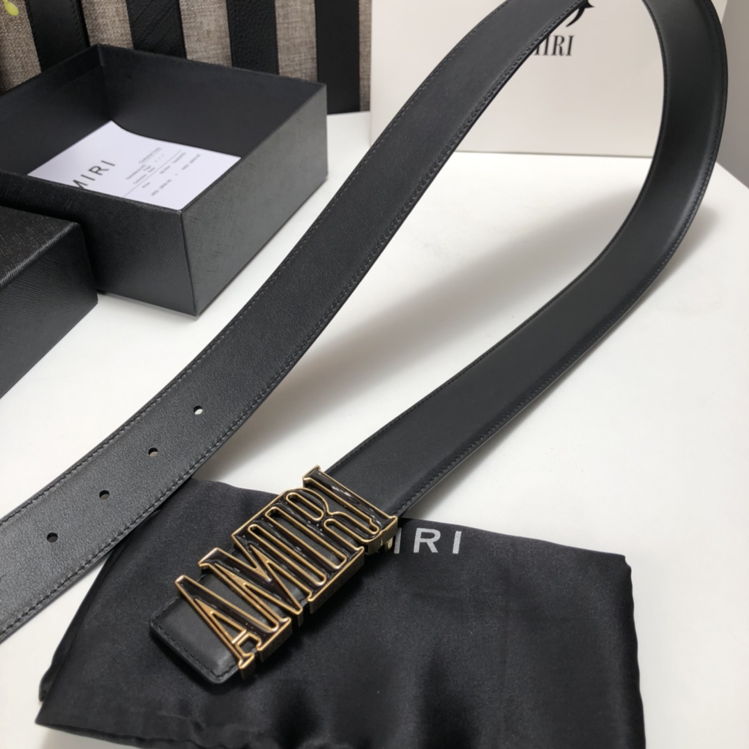 Amiri Enamel Buckle Belt - PerfectKickZ