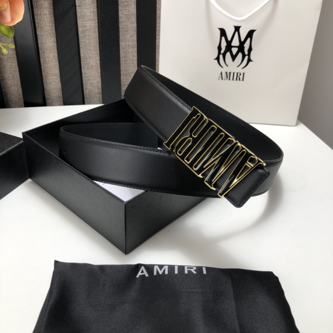 Amiri Enamel Buckle Belt - PerfectKickZ