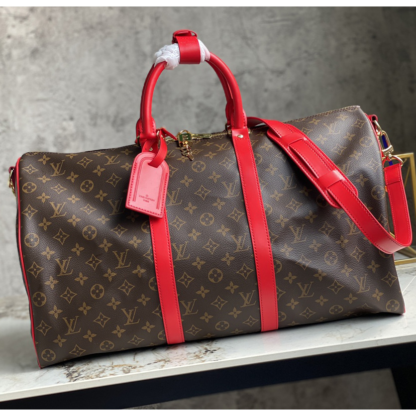 Louis Vuitton Keepall Bandoulière 50 (50*21*28cm)   M44740 - PerfectKickZ