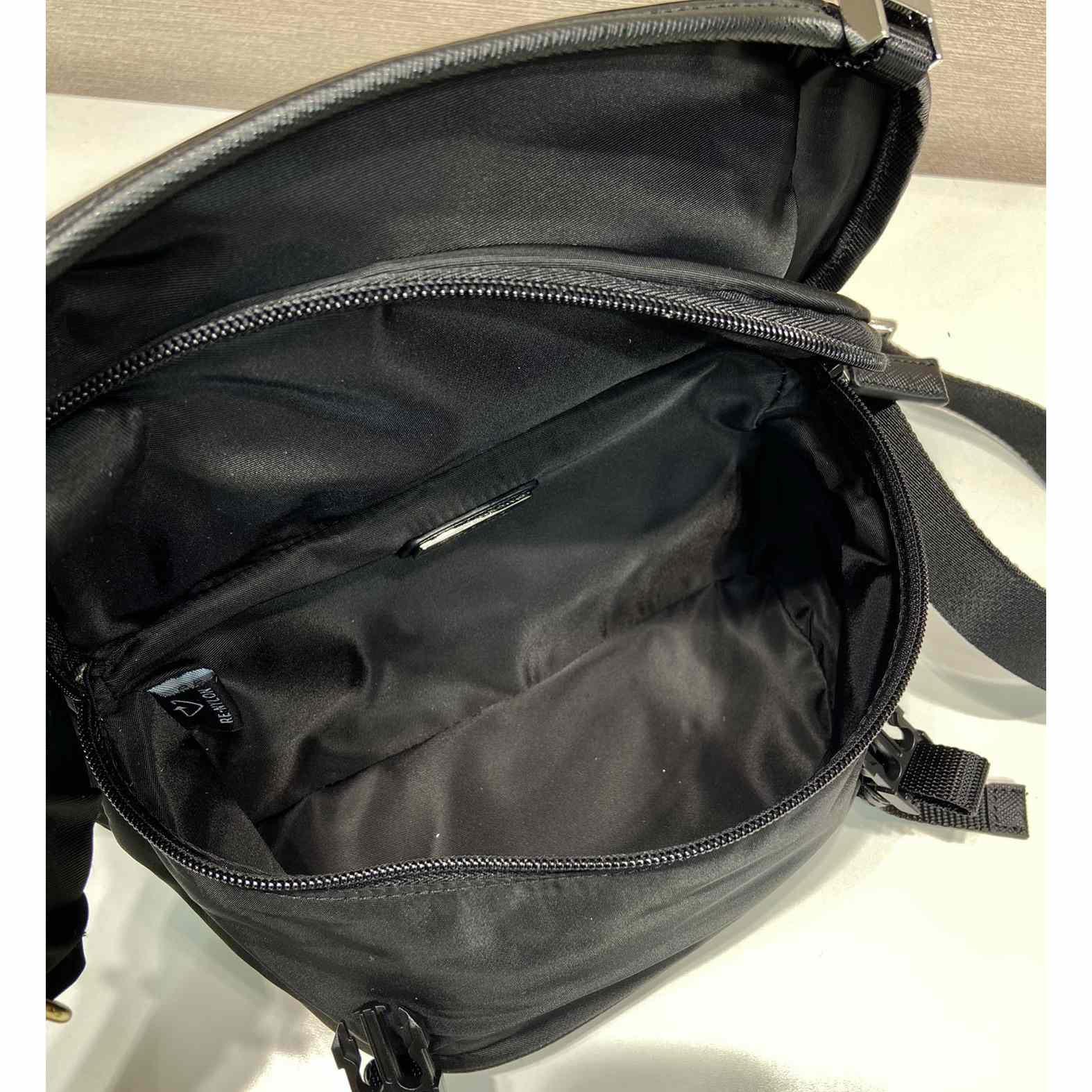 Prada Re-Nylon And Saffiano Leather Shoulder Bag - PerfectKickZ