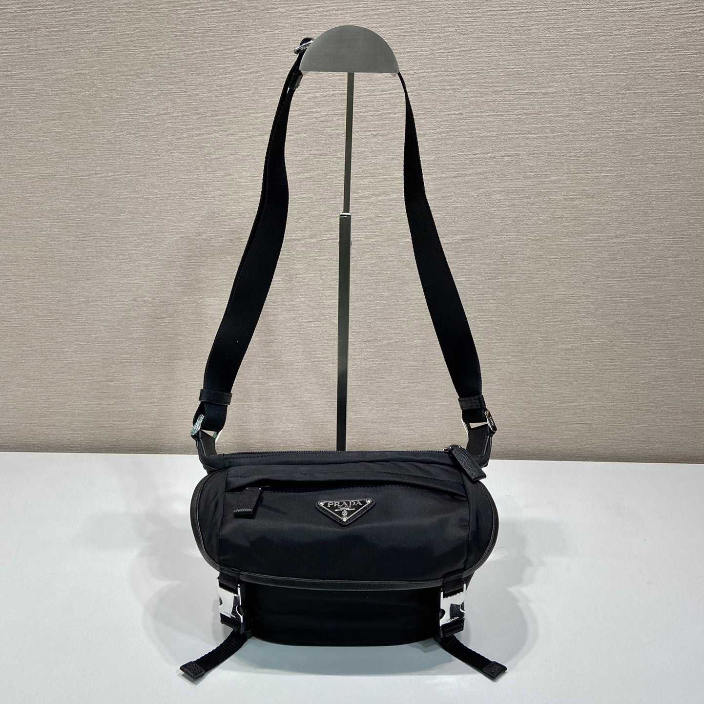 Prada Re-Nylon And Saffiano Leather Shoulder Bag - PerfectKickZ