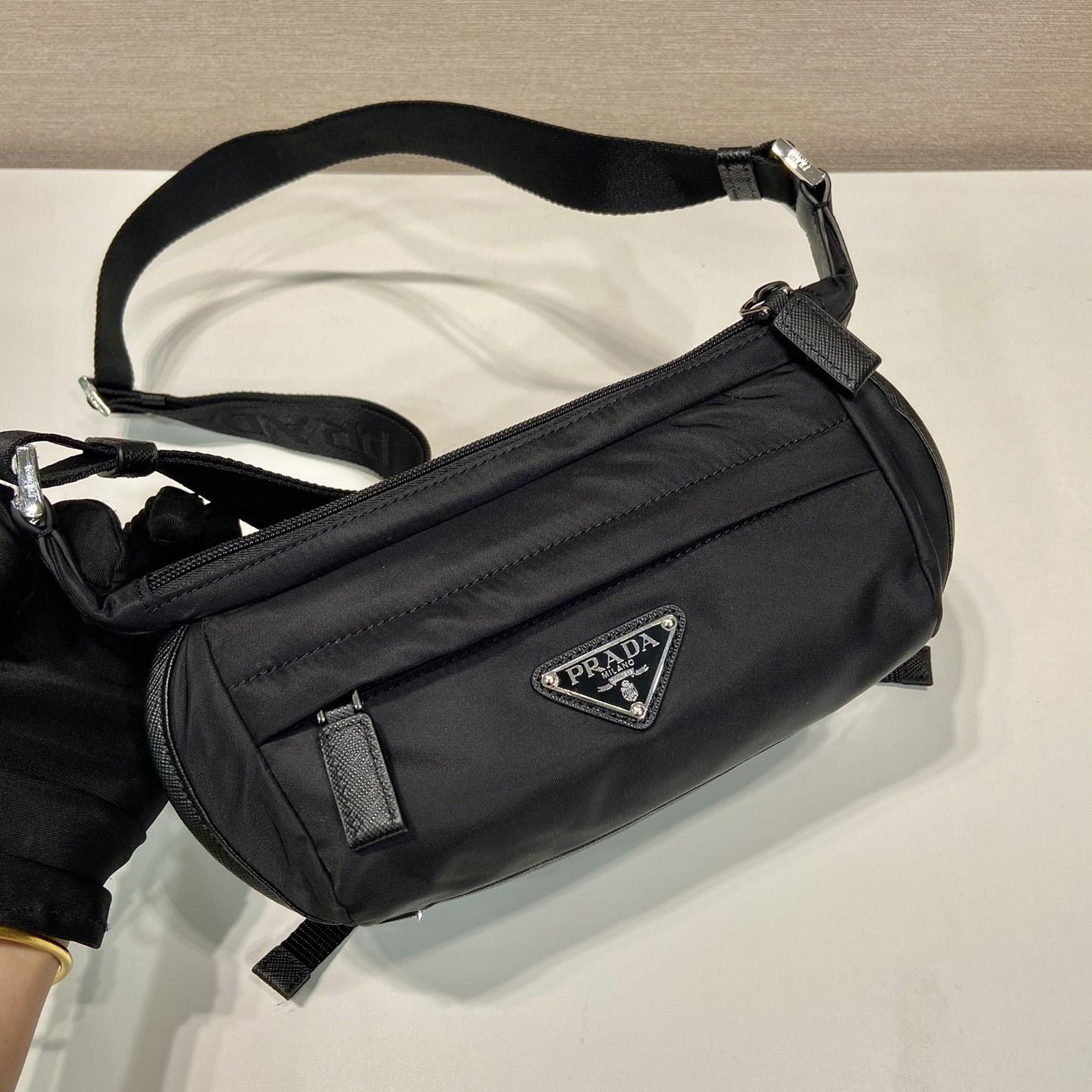Prada Re-Nylon And Saffiano Leather Shoulder Bag - PerfectKickZ