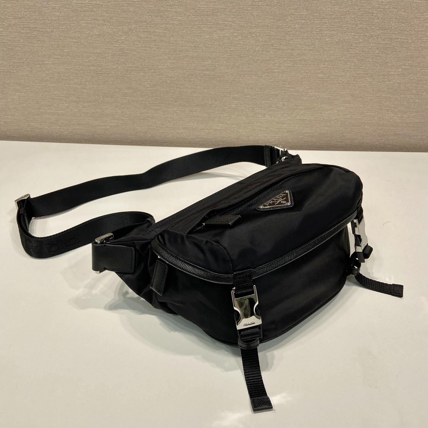 Prada Re-Nylon And Saffiano Leather Shoulder Bag - PerfectKickZ