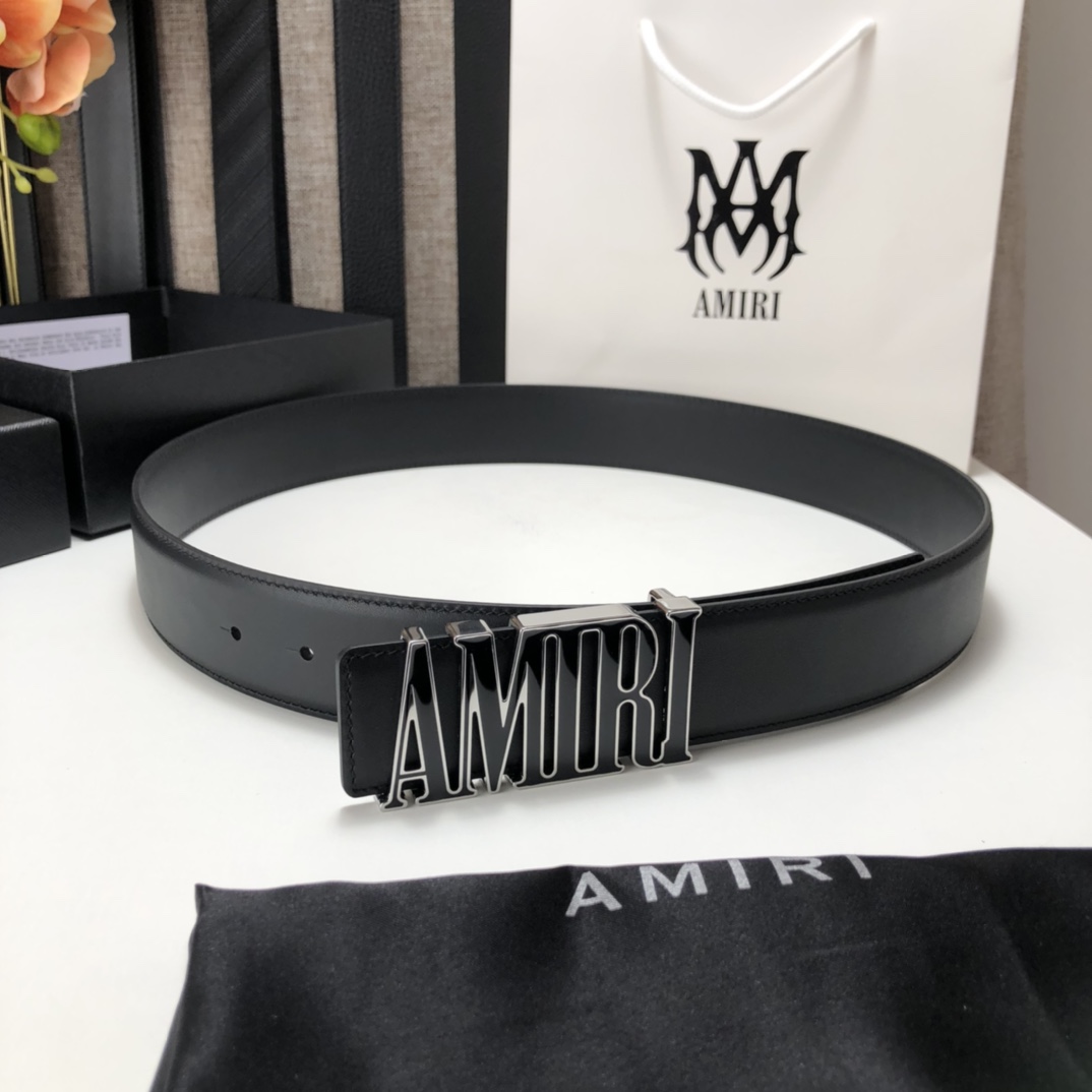 Amiri Enamel Buckle Belt - PerfectKickZ
