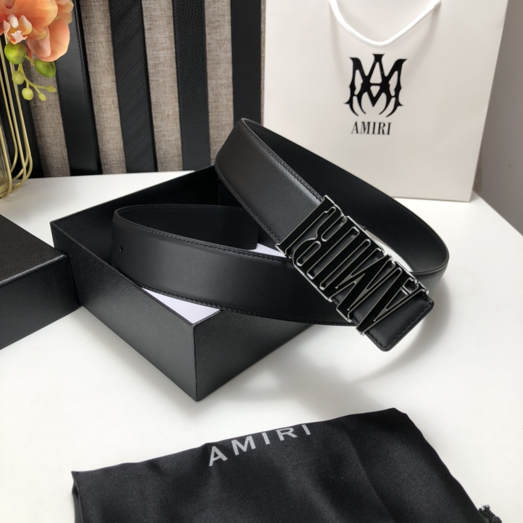 Amiri Enamel Buckle Belt - PerfectKickZ