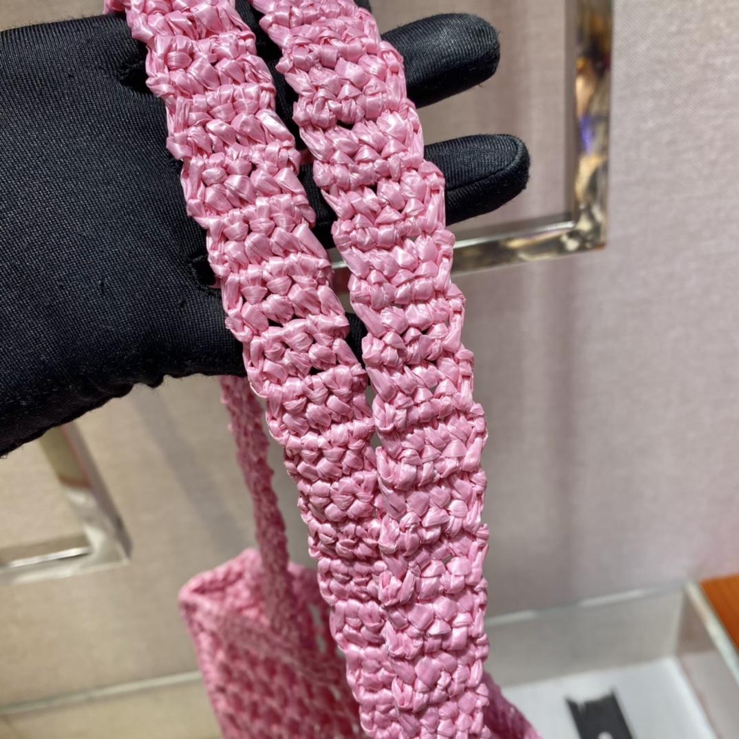 Prada Crochet Tote Bag - PerfectKickZ