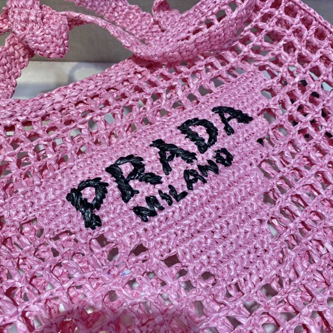 Prada Crochet Tote Bag - PerfectKickZ