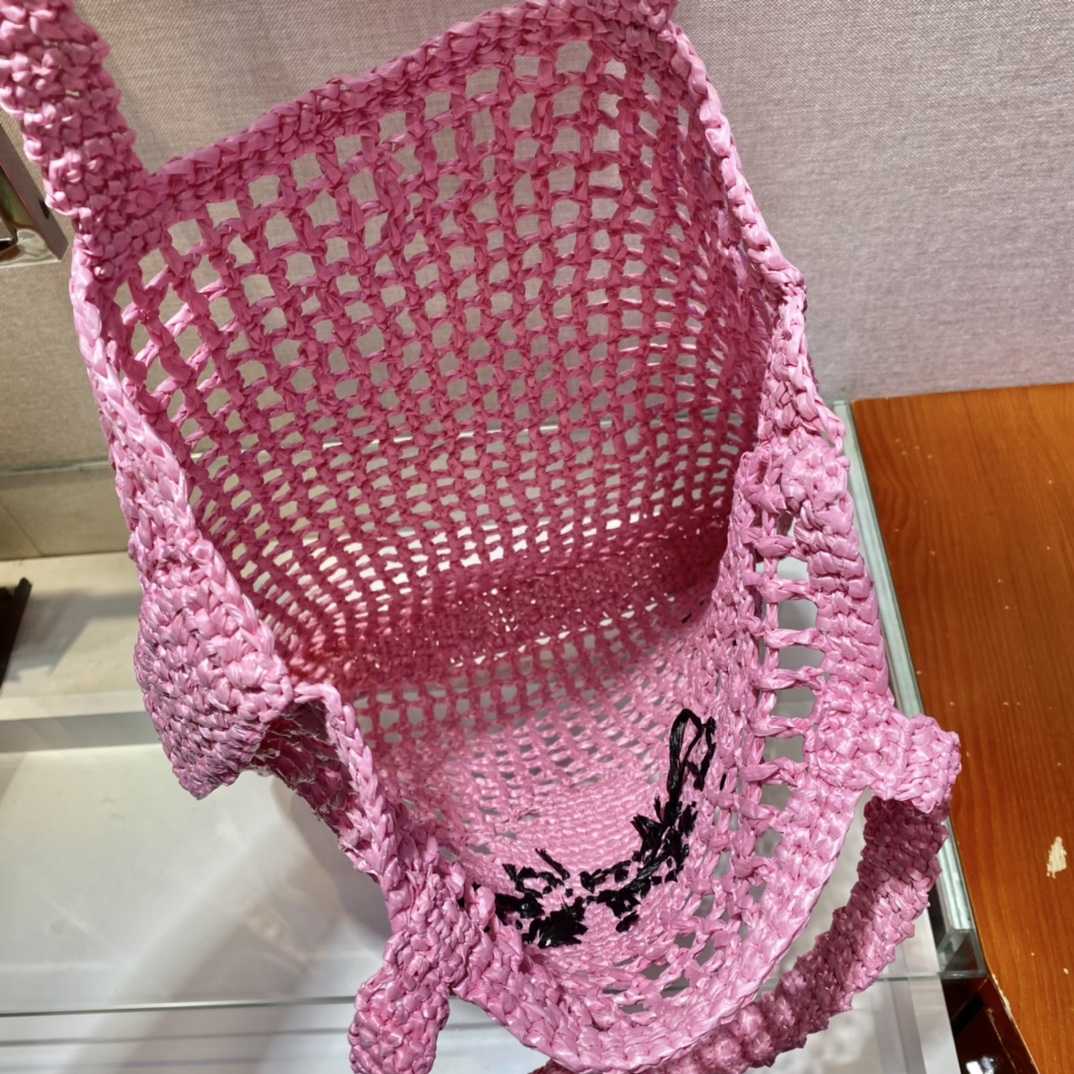 Prada Crochet Tote Bag - PerfectKickZ