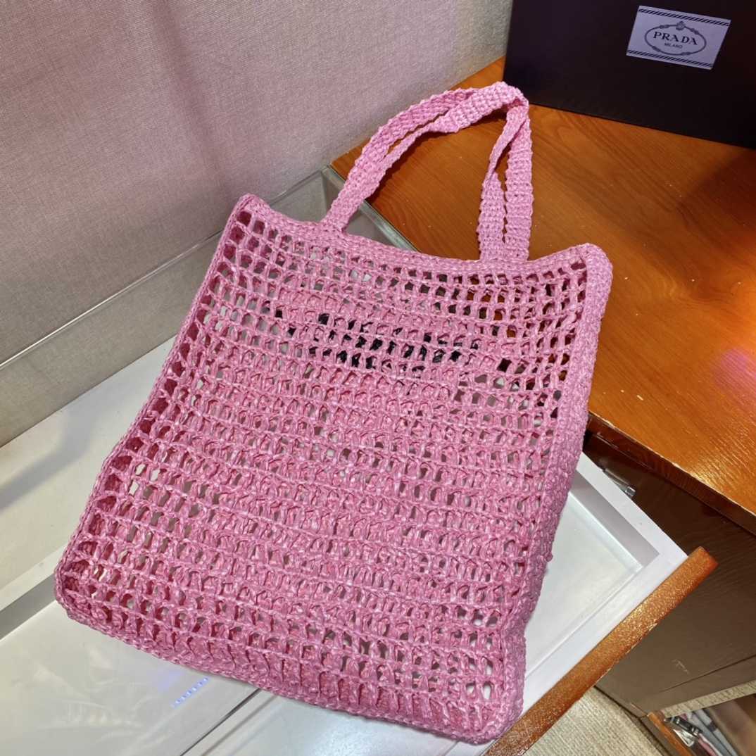 Prada Crochet Tote Bag - PerfectKickZ