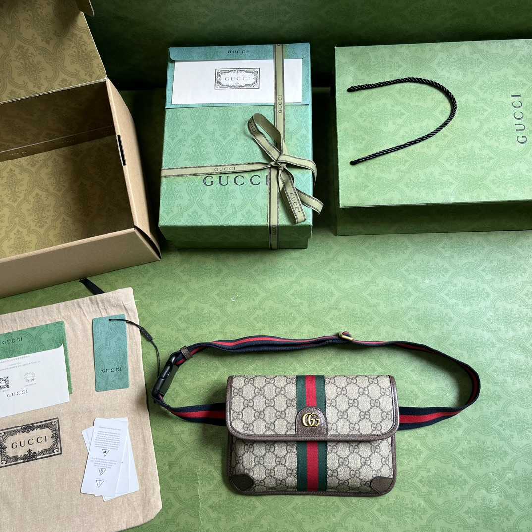 Gucci Ophidia GG Small Belt Bag - PerfectKickZ