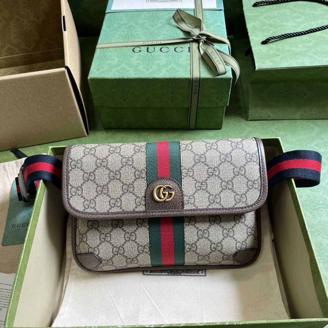 Gucci Ophidia GG Small Belt Bag - PerfectKickZ