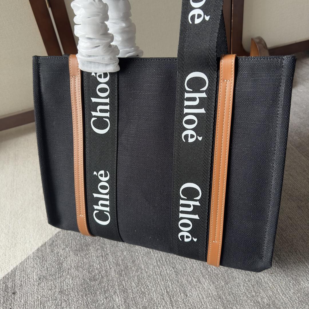 Chloe Medium Woody Tote Bag - PerfectKickZ