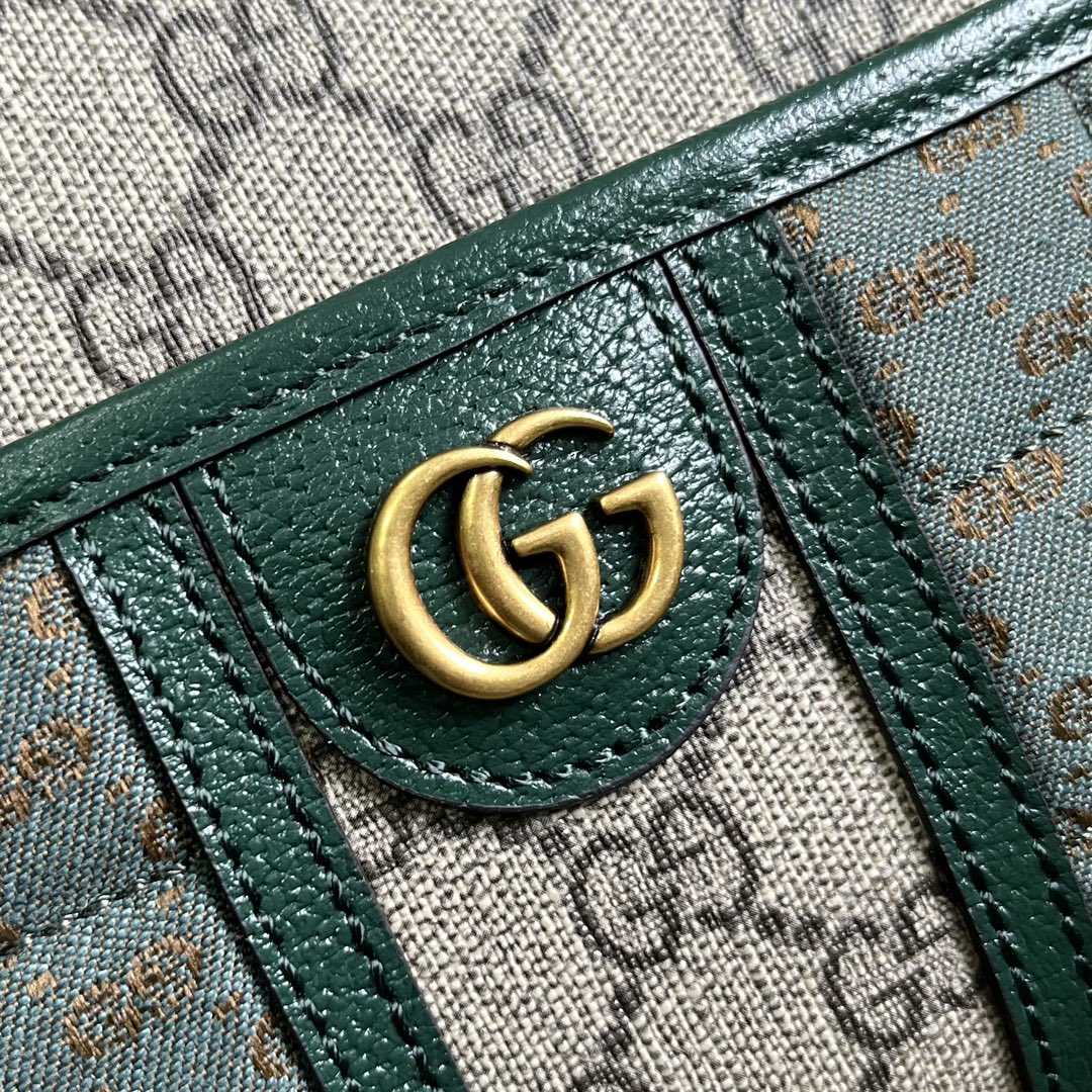 Gucci Mini GG Canvas Mini Shoulder Bag (21.5x 14x 7cm) - PerfectKickZ