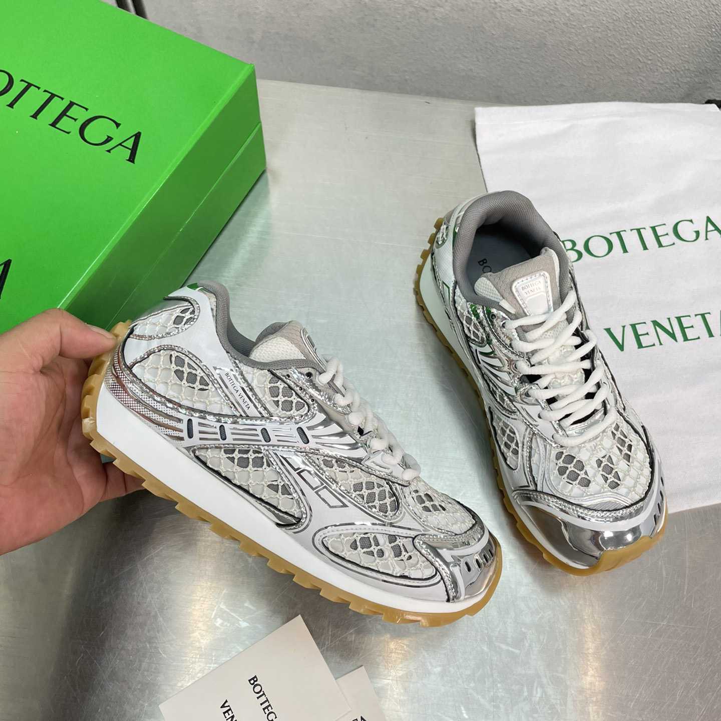 Bottega Veneta Orbit Sneaker - PerfectKickZ