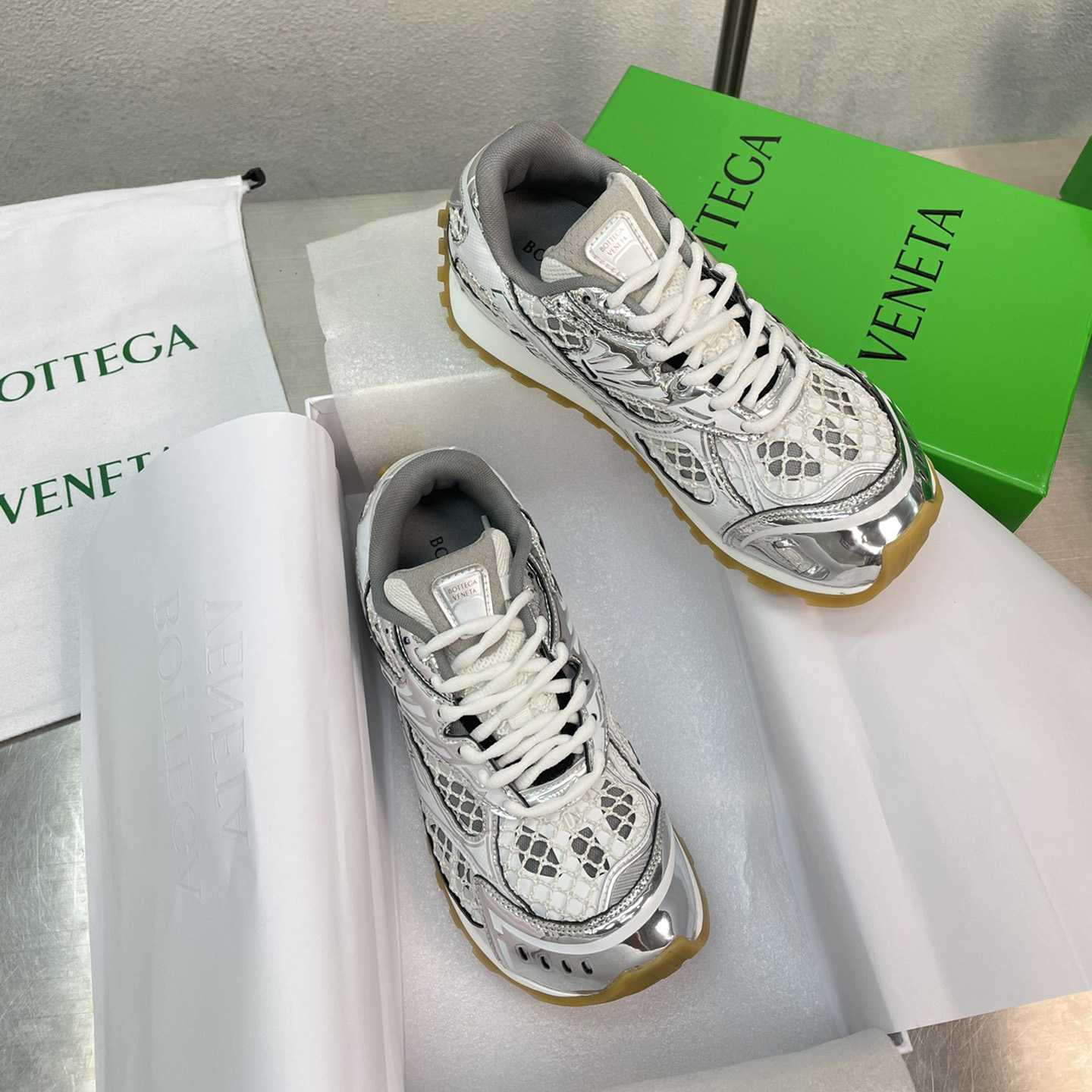 Bottega Veneta Orbit Sneaker - PerfectKickZ