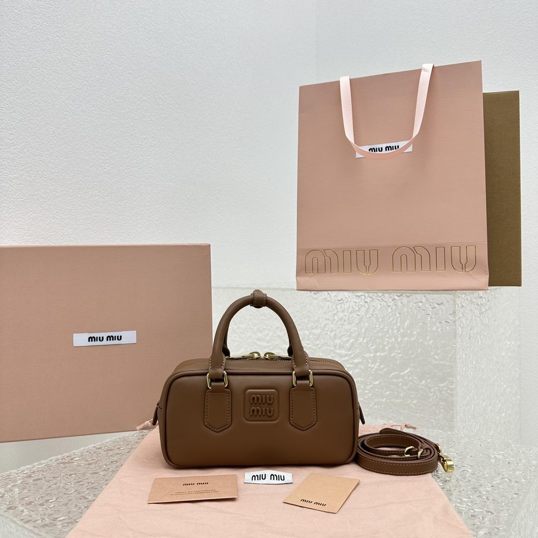 Miu Miu Arcadie Leather Bag - PerfectKickZ